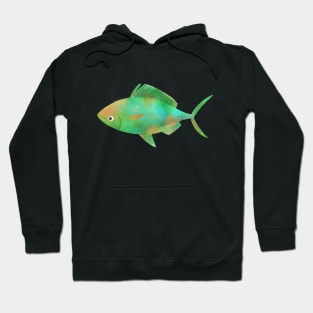 Green Fish Hoodie